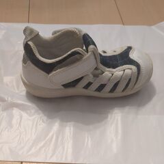 IFME ベビーシューズ 14.5cm チェック柄の画像