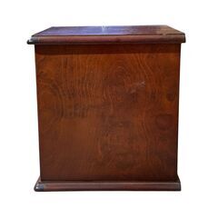 小箪笥 チェスト 3段 家具 収納家具 タンス レトロ 木目調★S3556Aの画像