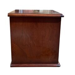 小箪笥 チェスト 3段 家具 収納家具 タンス レトロ 木目調★S3556Aの画像