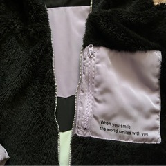 女の子　160cm 冬用ジャンバー　アウター　リバーシブルの画像