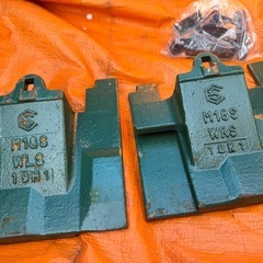 18S ツース盤 縦ピン 4枚セット 平爪 フラットチップ の画像