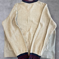 90s Ralph Lauren ハーフジップスウェット リバース XLの画像