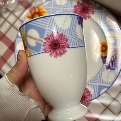 イタリア製　プレート　カップセットの画像