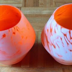 貴重アンティーク・硝子電球カバー💡　レトロ可愛い💗　　Hana🌸　の画像