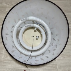 照明 電灯 吊り下げ 中古　レトロの画像