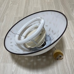 照明 電灯 吊り下げ 中古　レトロの画像