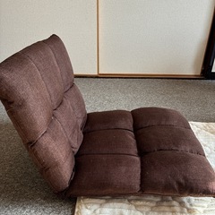 決まりました「12月21日までに引き取り希望」座椅子の画像