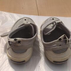 IFME ベビーシューズ グレー 14.5cmの画像