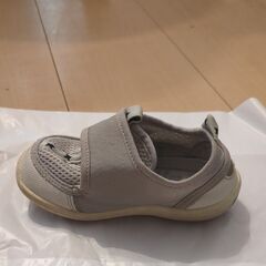 IFME ベビーシューズ グレー 14.5cmの画像