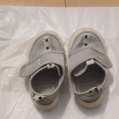 IFME ベビーシューズ グレー 14.5cmの画像