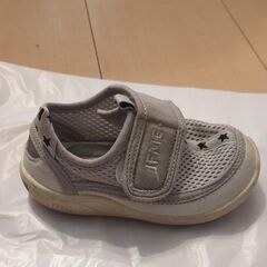 IFME ベビーシューズ グレー 14.5cmの画像