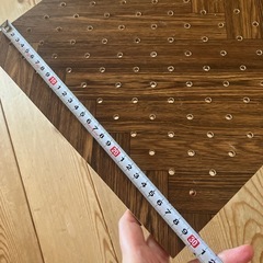 ⭕️木目プリント有孔ボード★リバーシブルの画像