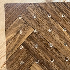 ⭕️木目プリント有孔ボード★リバーシブルの画像