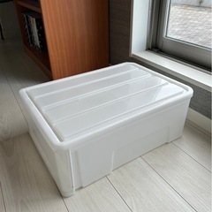 収納ケース　白　アクリルボックスの画像