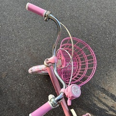 メゾピアノ 自転車 女の子 ピンク 玉なし 18インチ の画像