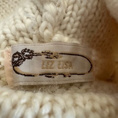 レディース タートルニットの画像