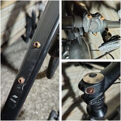 中古自転車 6段変速 500MM クロスバイク 軽整備済み 防犯登録対応 町田市 相模原市 MM926の画像