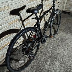 中古自転車 6段変速 500MM クロスバイク 軽整備済み 防犯登録対応 町田市 相模原市 MM926の画像