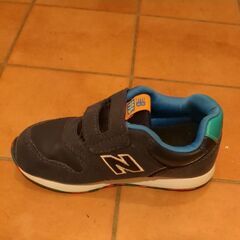 ニューバランス 996 スニーカー ネイビー キッズ 16.5cmの画像
