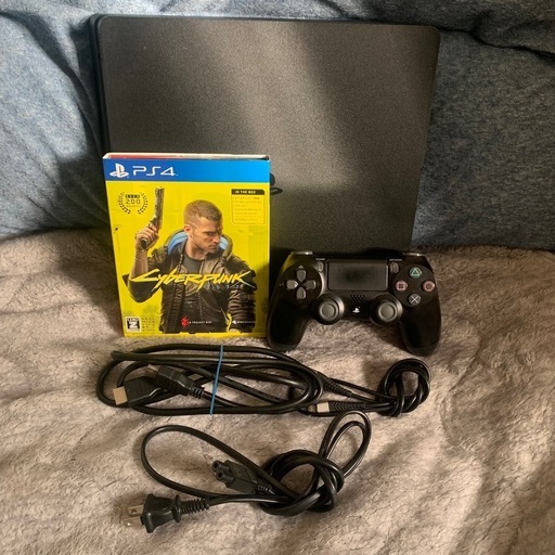 PS4本体（CUH-2200A）とソフトセットお譲りします！ (KURO) 菊水の