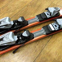 現状品 スキー ジュニアスキー HART QUEST ハート クエスト　140cm LOOK NOVA9 中古 赤 札幌市厚別区 厚別店の画像