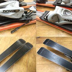 現状品 スキー ジュニアスキー HART QUEST ハート クエスト　140cm LOOK NOVA9 中古 赤 札幌市厚別区 厚別店の画像