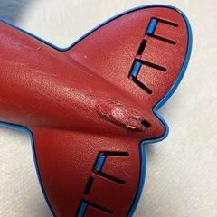 green toys 飛行機 ブルーの画像