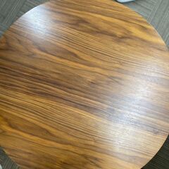 【中古・引き取り希望】ニトリ　ダイニングテーブル(コルーナ ウォルナット)の画像