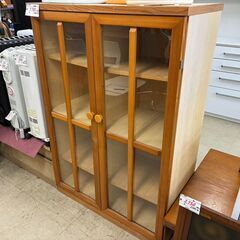 【リサイクルショップどりーむ荒田店】No.5570 食器棚 木製 美品の画像