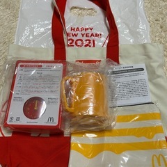マクドナルド2021年の品物の画像