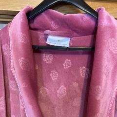 CAROLE HOCHMAN 花柄バスローブ  ガウン　
ピンクの画像