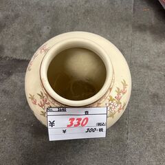 リサイクルショップどりーむ鹿大前店　No.3640　壺　花柄　の画像