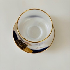 新品未使用　山本寛斎　KANSAI　YAMAMOTO　グラス　小皿(茶托)の画像