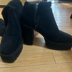 値下げ！厚底ニーハイブーツ① の画像