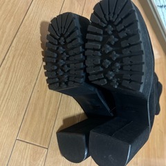 値下げ！厚底ニーハイブーツ① の画像