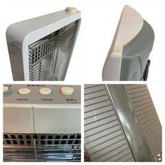 T6018 冬を乗り切れ！！ヒーター 4点セット 山善 / エスケイジャパン / 東芝 / 山善 カーボンヒーター DC-S0916 / エスケイジャパン 電気スト―ブ カーボンヒーター SKJ-F99CR / エスケイジャパン カーボンヒーター SKJ-HU90C / 東芝 電気温風機 SF-702 動作確認済み 中古現状渡しの画像