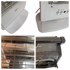 T6018 冬を乗り切れ！！ヒーター 4点セット 山善 / エスケイジャパン / 東芝 / 山善 カーボンヒーター DC-S0916 / エスケイジャパン 電気スト―ブ カーボンヒーター SKJ-F99CR / エスケイジャパン カーボンヒーター SKJ-HU90C / 東芝 電気温風機 SF-702 動作確認済み 中古現状渡しの画像