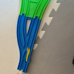 プラレール　ターンレール　橋脚、23点セットの画像