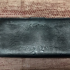 極美品　Ferragamo フェラガモ ガンチーニ 長財布 黒 クロコ型押しの画像