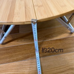 CANPTAIN  STAGキャンプ用折り畳み円卓机の画像