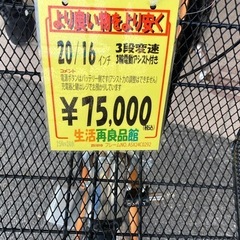 電動アシスト付き3輪自転車
の画像