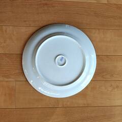 ハンガリー産カロチャ柄の大皿の画像