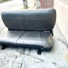 ⭐️ジムニーJA11用リヤシートカバー(カバーのみ)               　(フロント・リヤセットもあります！4,000円)の画像