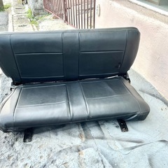 ⭐️ジムニーJA11用リヤシートカバー(カバーのみ)               　(フロント・リヤセットもあります！4,000円)の画像