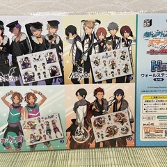 あんさんぶるスターズ！　一番くじH賞　ウォールステッカー３枚セットの画像