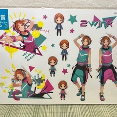 あんさんぶるスターズ！　一番くじH賞　ウォールステッカー３枚セットの画像