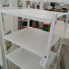 ★リユースのサカイ日立店★HJ8663 ラック ホワイト H170×D41×W49 クリーニング済み の画像