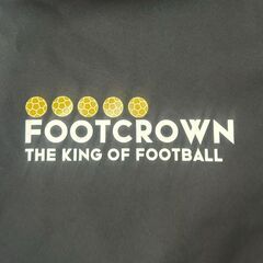 【複数問い合わせあり】サッカー・フットサル　シャカシャカ ピステ・ウィンドブレーカー 黒 Mサイズ　S_389の画像