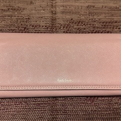 美品　PaulSmith ポールスミス　長財布　ピンク　レザー　サフィアーノの画像