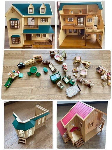 シルバニアファミリー まとめて一式 引き取り限定 (lemon) 五日市の